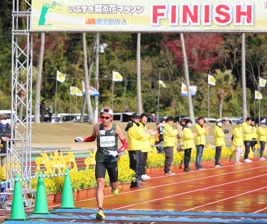 川内選手がゲストランナーで出場！