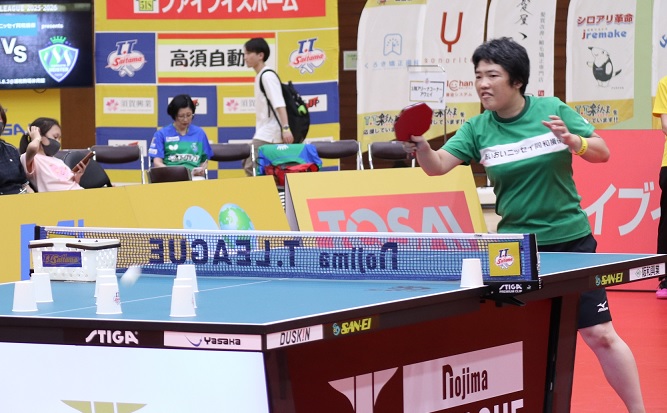 海老澤選手が試合前イベントにゲスト出演