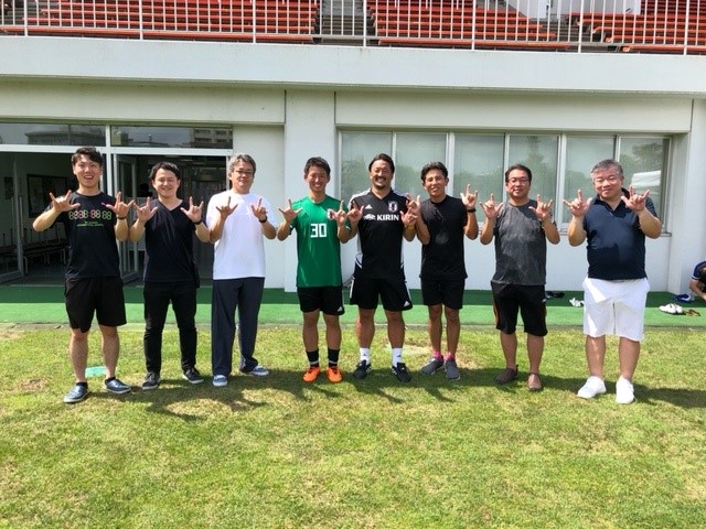 秋田市デフサッカー男子日本代表合宿の招致に協力！