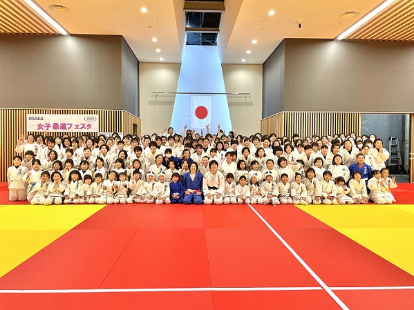 舟久保 遥香選手が「OSAKA 女子柔道フェスタ2025」にて特別講習会の講師を務めました