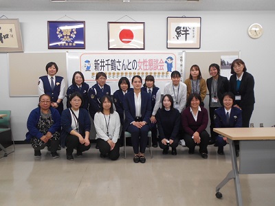 懇談会に参加いただいた皆さんと