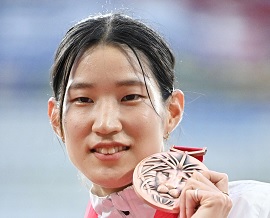 「日本陸上競技選手権大会」3000mSCで西山 未奈美選手が3位入賞！