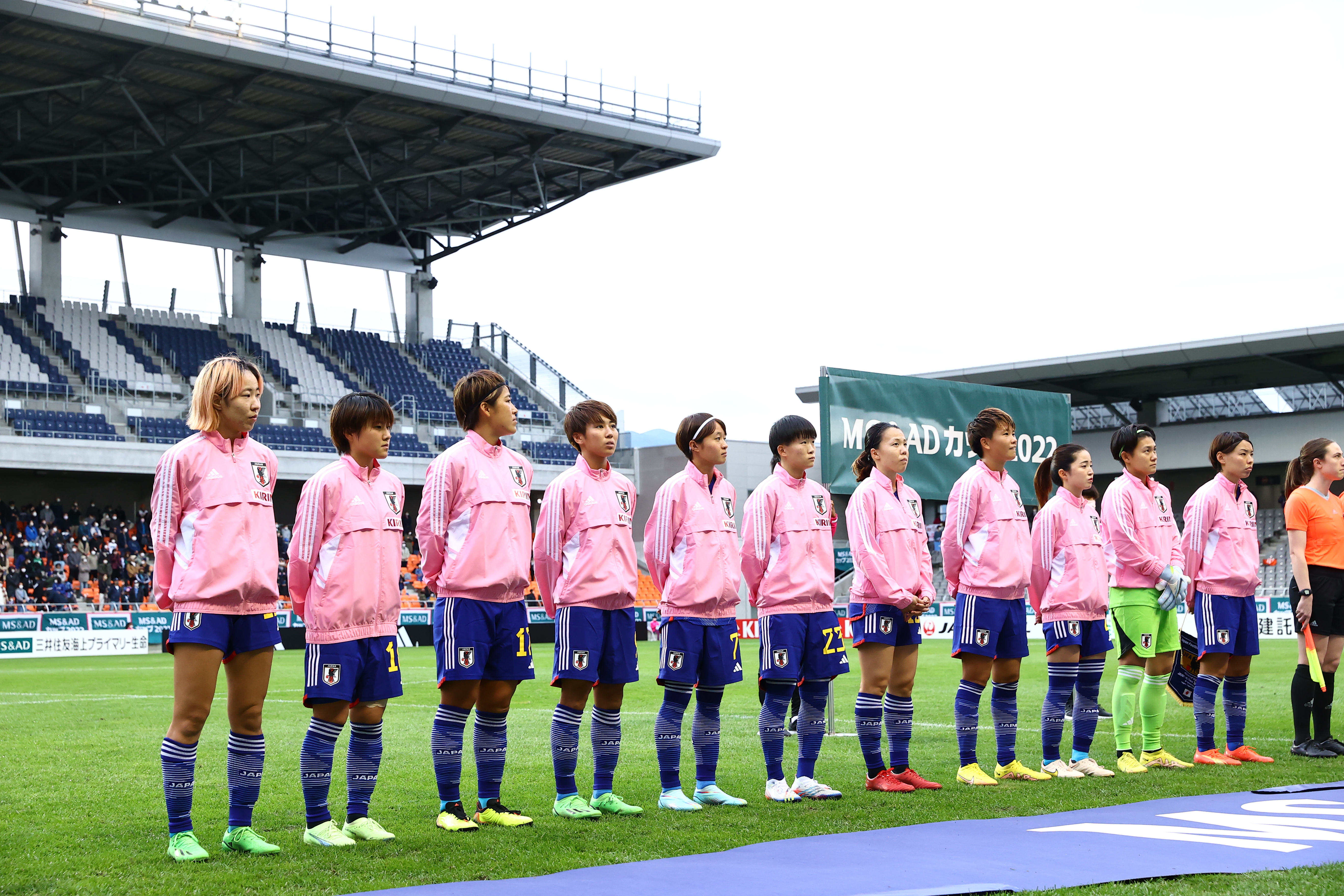 © JFA/MS&ADカップ2022 対ニュージーランド女子代表戦 先発メンバー(2022.10.9)